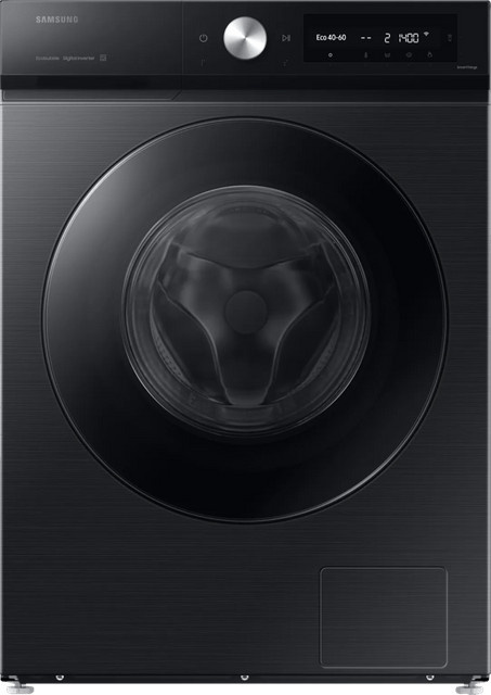 Samsung Bespoke Super Speed Waschmaschine WW11DB7B34GBU3 Frontlader Schwarz 162 Liter - Bild 1
