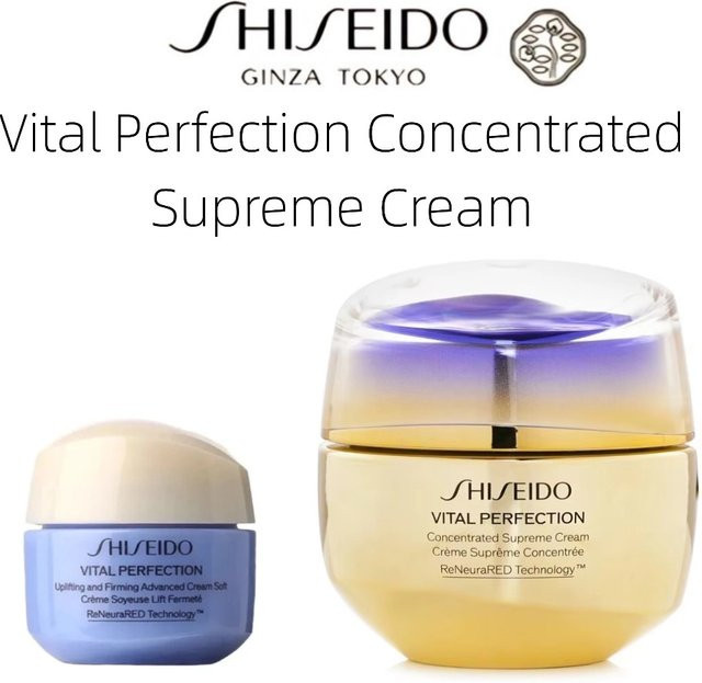 SHISEIDO Vital Perfection Creme SPF 30, 15 ml, normale bis trockene Haut - Bild 1