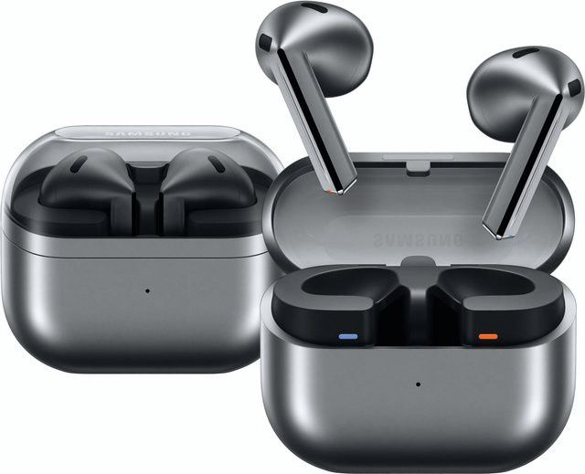 Samsung Galaxy Buds3 In-Ear Kopfhörer Bluetooth in Silver - Bild 1