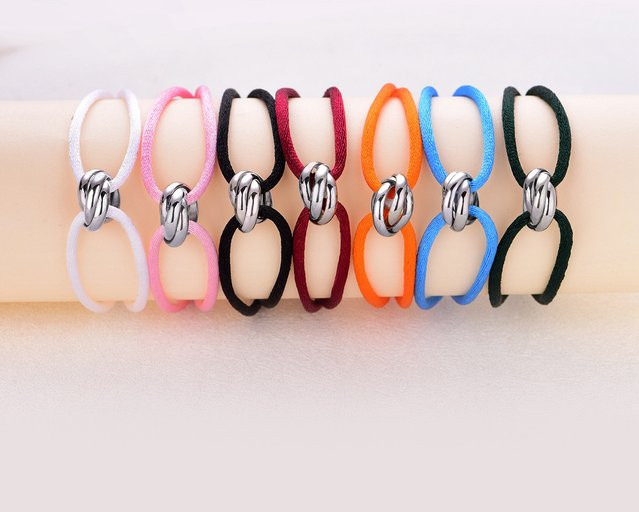 LooXi Armband, gewebtes Seil, Weiß, Unisex - Bild 1