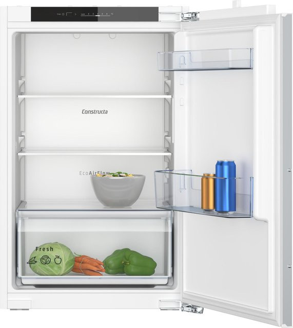Constructa Einbaukühlschrank weiß CK121EFE0 mit LED-Innenbeleuchtung und Standard Fresh Zone - Bild 1