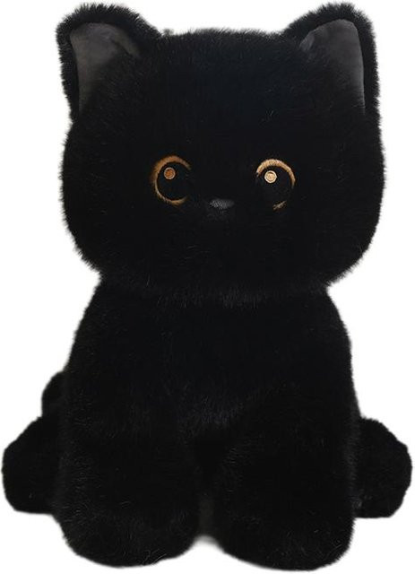Yiran Health & Beauty Siamkatze Plüschtier, 30cm, Schwarz, Bunt / Mehrfarbig - Bild 1