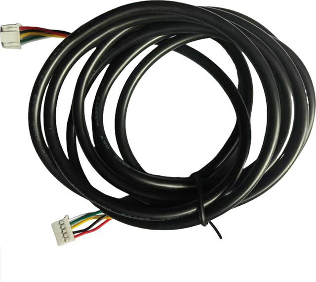 JST-PAP 5-Pin Gehäuse weiß, 2,0 mm Pitch, 2 m Kabellänge, 24AWG - Bild 1