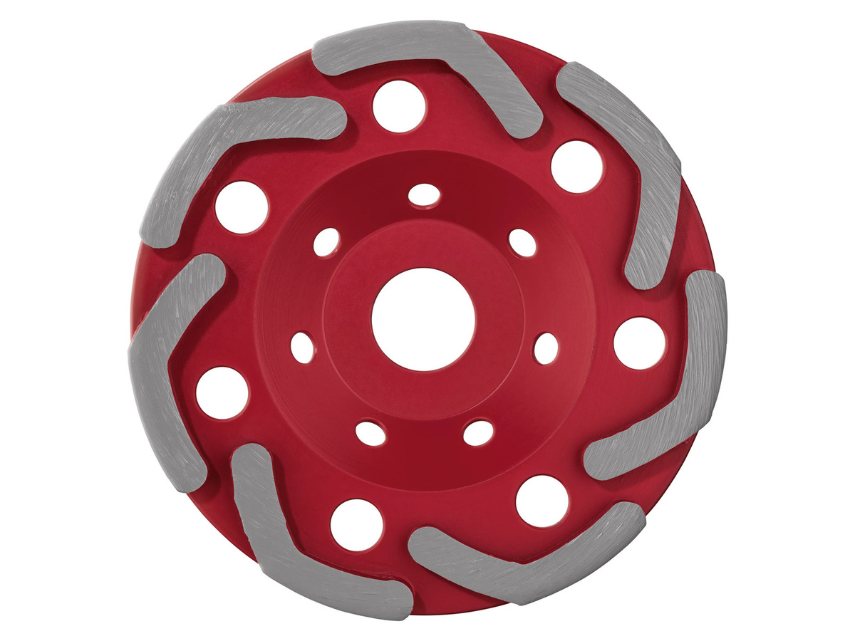 PARKSIDE Diamant-Schleiftopf PDST 125 für Beton, Stein und Fliesen, Durchmesser: 125 mm, Farbe: Rot - Bild 2