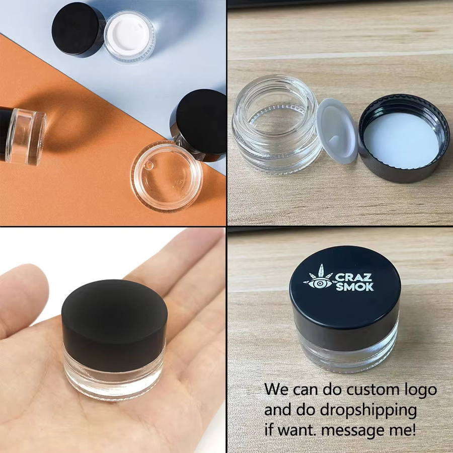 10er Set Glas Flaschen für Lotion und Gesichtscreme, 5 ml - Bild 2