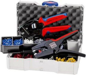 Knipex Crimp-Sortiment für Aderendhülsen in Multicolor, Gesamtlänge: 265 mm - Bild 1