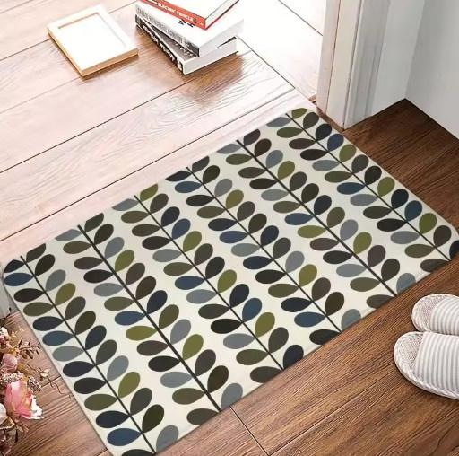 Orla Kiely Mid Century Modern Haustürmatte, rutschfest und wetterfest, rechteckig, Multicolour - Bild 1