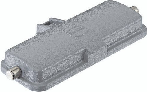 Harting Abdeckkappe 09300245404 aus Metall in Grau - Bild 1