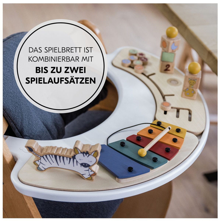 Hauck Play Tray Spiel Moving Motorikschleife Meerestiere, Holz, ab 1 Jahr - Bild 3