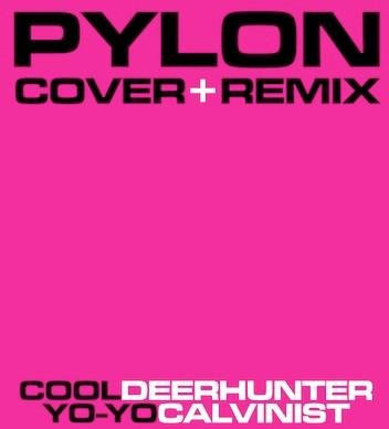 Pylon (4) Deerhunter Calvinist 7-Zoll Vinyl Single Pink DFA 2011 Rock - Bild 1