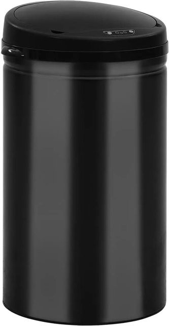 DELUKE Sensor Mülleimer für die Küche, 40L, Schwarz, Smarter Abfalleimer mit Bewegungssensor und Deckel, B/T/H: 30,5 x 30,5 x 67,5 cm - Bild 1