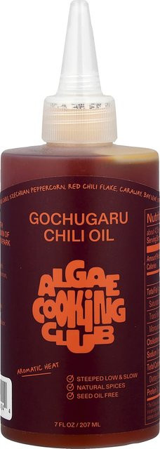 Algae Cooking Club Chiliöl mit rotem Pfefferpulver 207 ml - Bild 1