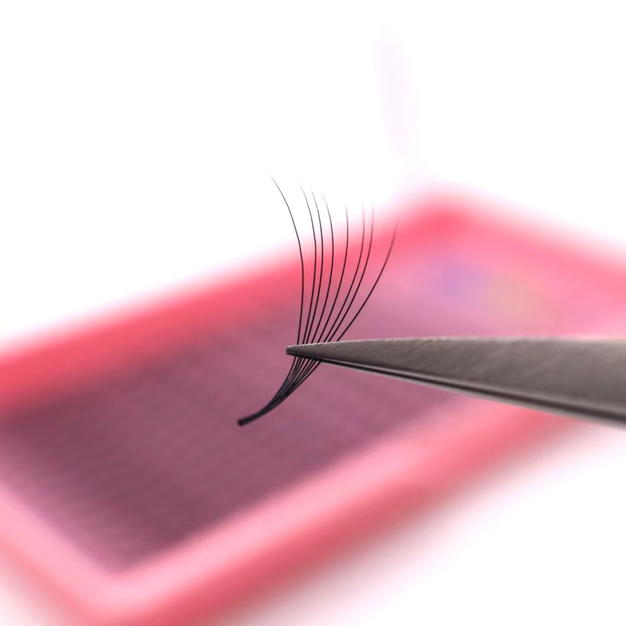 CMICC Slim S Tray Wimpernverlängerungen, 12 Reihen, schmaler Ansatz - Bild 2