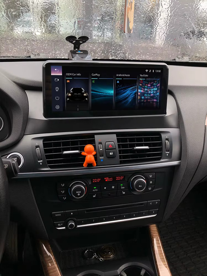AUTOTOP 10,25 Zoll Linux Touchscreen für BMW X3 F25 und X4 F26 (2011-2016) mit CIC NBT, Android Auto, Bluetooth, Youtube und Airplay in Schwarz - Bild 7