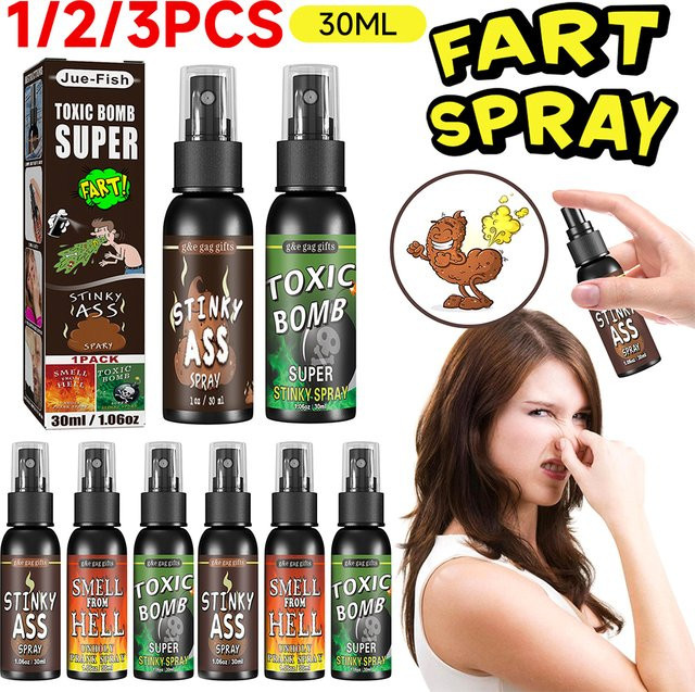 APWIKOGER Furz Spray Streichspielzeug 3-teiliges Set - Bild 1