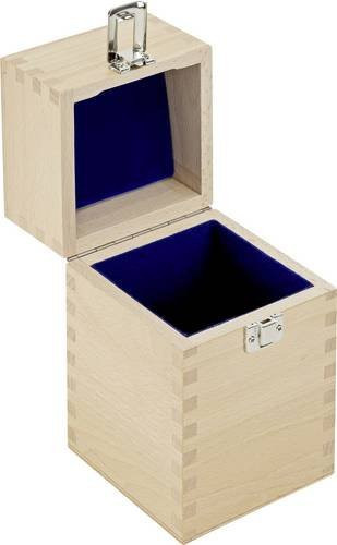 KERN Holzetui in Blau für Einzelgewicht 1 x 10kg E1 + E2 + F1, gepolstert - Bild 1