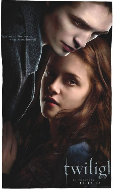 Ka Chen Muxi Gesichtstuch Die Twilight Saga Vampir in Weiß, B: 30 cm, H: 60 cm - Bild 1