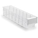 Treston Lagerschublade Serie 4010, transparent, B: 9,2 cm, H: 8,2 cm, T: 40 cm - Bild 1
