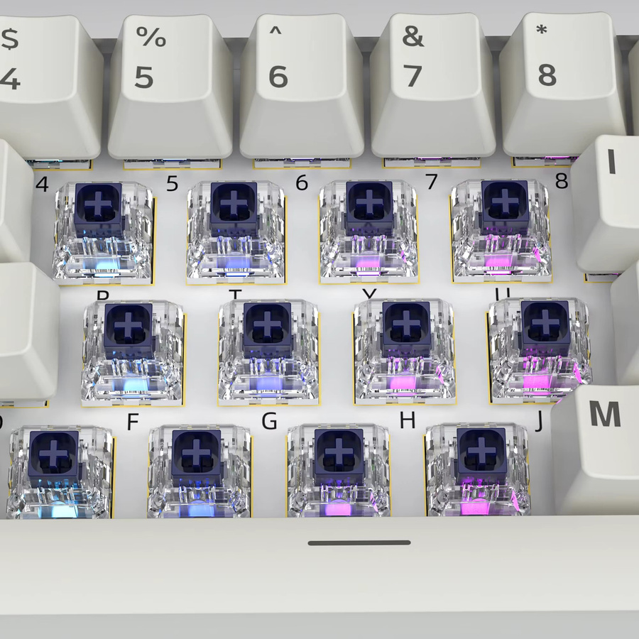 Kailh Box Navy Mechanical Switches 3-Pin Clicky 60gf Wasserdicht für Gaming-Tastaturen - Bild 4