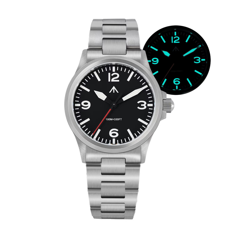 Militado Armbanduhr, Quarz, Edelstahl, 36 mm, Herren - Bild 7
