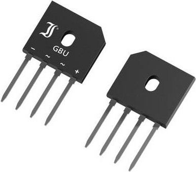Diotec GBU10G-T Brückengleichrichter 400V 10A in Schwarz - Bild 1