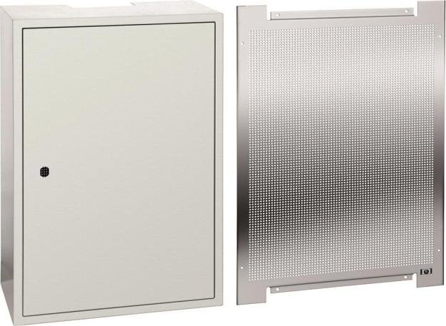 Televes MPTGH46 Gehäuse mit Montageloch in Silber, B/T/H: 400 x 600 x 200 mm - Bild 1
