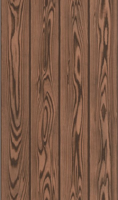 Rasch Vliestapete Factory V Holz Dunkelbraun B: 0,53 m, L: 10,05 m - Bild 1