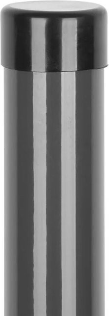 PROREGAL Maschendrahtzaun Metaltec Rund in Anthrazit RAL7016 mit PVC Kappe - Bild 1