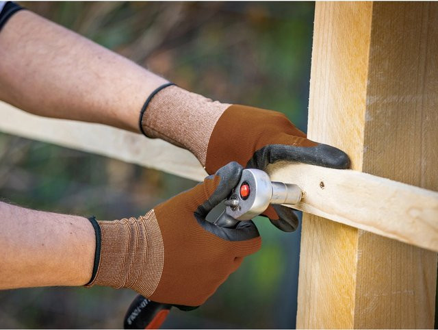 LUX-TOOLS Multi Handschuh in Braun, Größe 7 - Bild 1