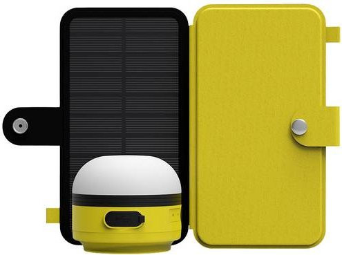 Phaesun Solar Lightkit Mini LED Solar-Tischlampe in Schwarz und Gelb - Bild 1