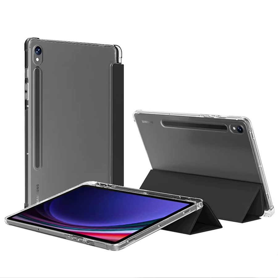 Samsung Schutzhülle für Galaxy Tab S9 11 Zoll, Tab S10 Lite, S10 FE und S9 FE 10,9 Zoll mit Stifthalter und Auto Sleep/Wake Funktion in Schwarz - Bild 6