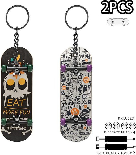 Binchi Fitness Finger Skateboard, mit Lagern - Bild 1