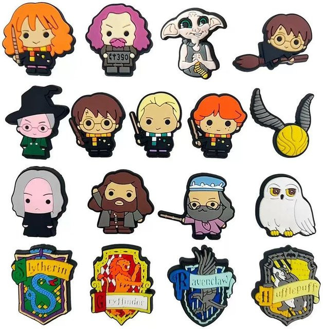 Warner Bros. Harry Potter Schuh-Charms, PVC, Kinder - Bild 1