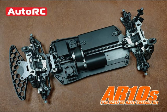 AutoRC AR10S Rally Rahmen-Bausatz, Modellauto-Chassis, 1:10, Metall - Bild 1