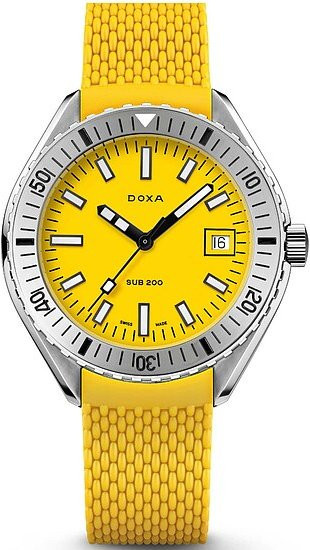 Doxa SUB200 Divingstar Armbanduhr, Automatik, Edelstahl, 42 mm, Unisex - Bild 1