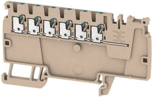 Weidmüller Durchgangsklemme 3.5 mm Zugfeder Grau 50 Stück - Bild 1