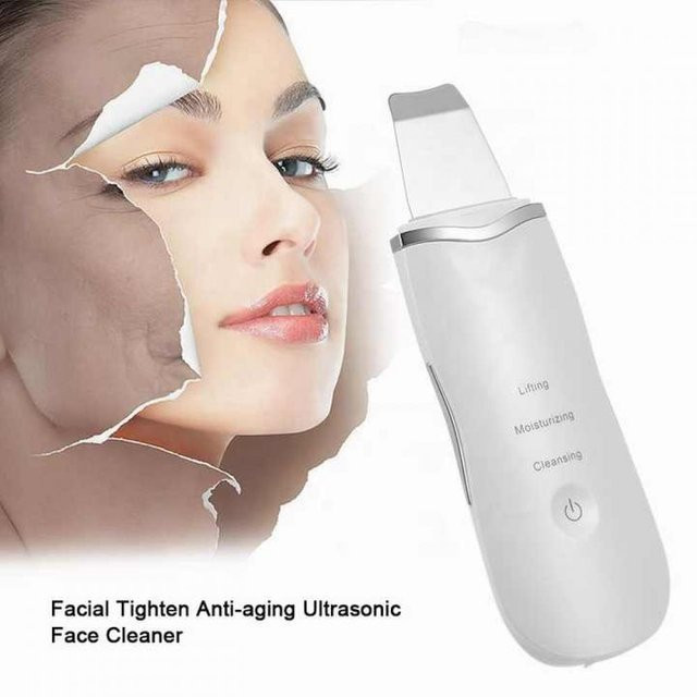 CAMMUO Ultraschall-Hautreiniger Gesichtsmassagegerät, Unisex - Bild 1