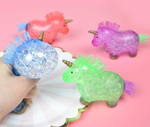 Fashnics Einhorn Stressball, leuchtend, Knetspielzeug - Bild 1