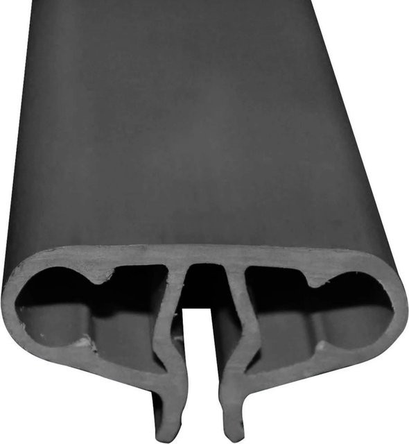 Waterman Profilschienenpaket für Rundbecken 400cm Q5 Grau RAL 7011, 12 Elemente à 1,16m aus PVC-Kunststoff - Bild 1