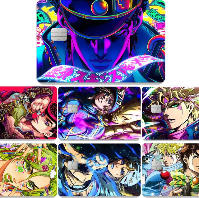 Bandai JoJo's Bizarre Adventure Kartensticker, Zubehör, Bunt / Mehrfarbig - Bild 1
