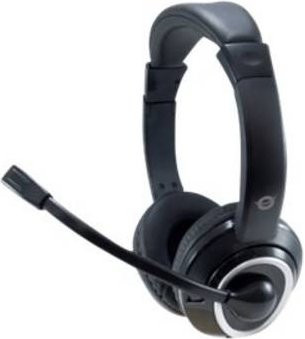 Conceptronic POLONA02B Gaming Headset On-Ear kabelgebunden Schwarz - Bild 1