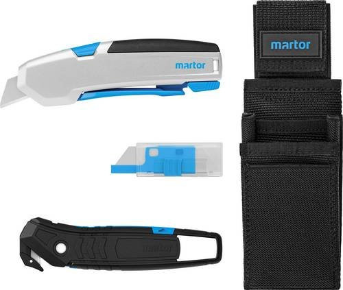 Martor SecuPro 625 Produktset SECUPRO 625 SET 992203.09 Schwarz aus Kunststoff mit einziehbarer Klinge - Bild 1