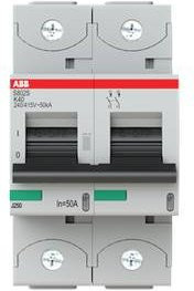 ABB S802S-K50 Leitungsschutzschalter 50A 400V Grau - Bild 1