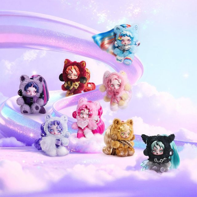 POP MART My Little Pony Skullpanda, Plüsch-Anhänger, Mystery Box - Bild 1