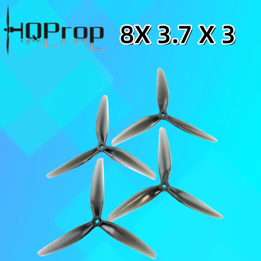 HQprop 8x3.7x3 8 Zoll 3-Blatt Verstärkte Nylon-Propeller, Zubehör - Bild 2