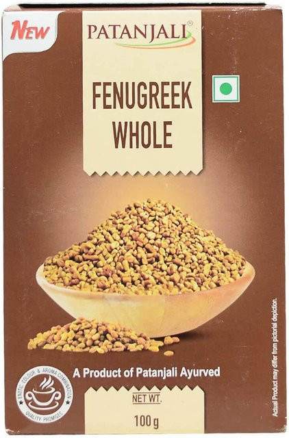 Patanjali Bockshornkleesamen ganz 100 g - Bild 1