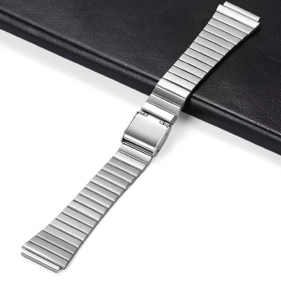 Casio Uhrenarmband Edelstahl, Silber, Unisex - Bild 2