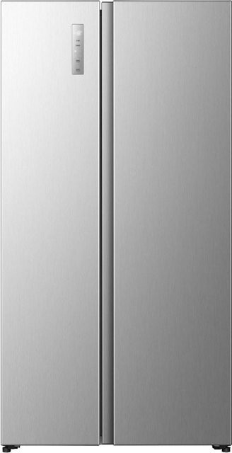 Hisense Side by Side Kühl-Gefrierkombination RS3P558NEIC in Grau mit No-Frost Technologie, B/T/H: 91,1 x 61,5 x 178,6 cm - Bild 1