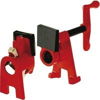 Bessey Rohr-Schraubzwinge BPC-H34 in Rot und Schwarz für 3/4 Zoll - Bild 1