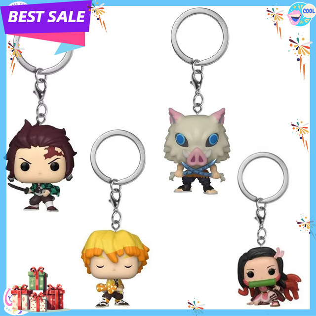 Funko Demon Slayer Taschenfigur Schlüsselanhänger, Puppe, Kunststoff - Bild 1
